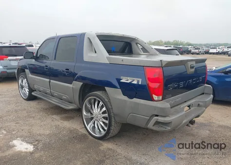 2002 Chevrolet Avalanche 1500 from USA, damaged, VIN 3GNEK13T72G174634